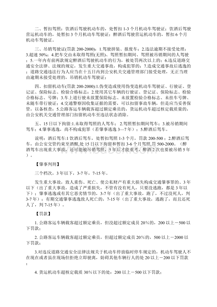 驾驶证理论考试秘籍考驾必看Word格式文档下载.docx_第2页