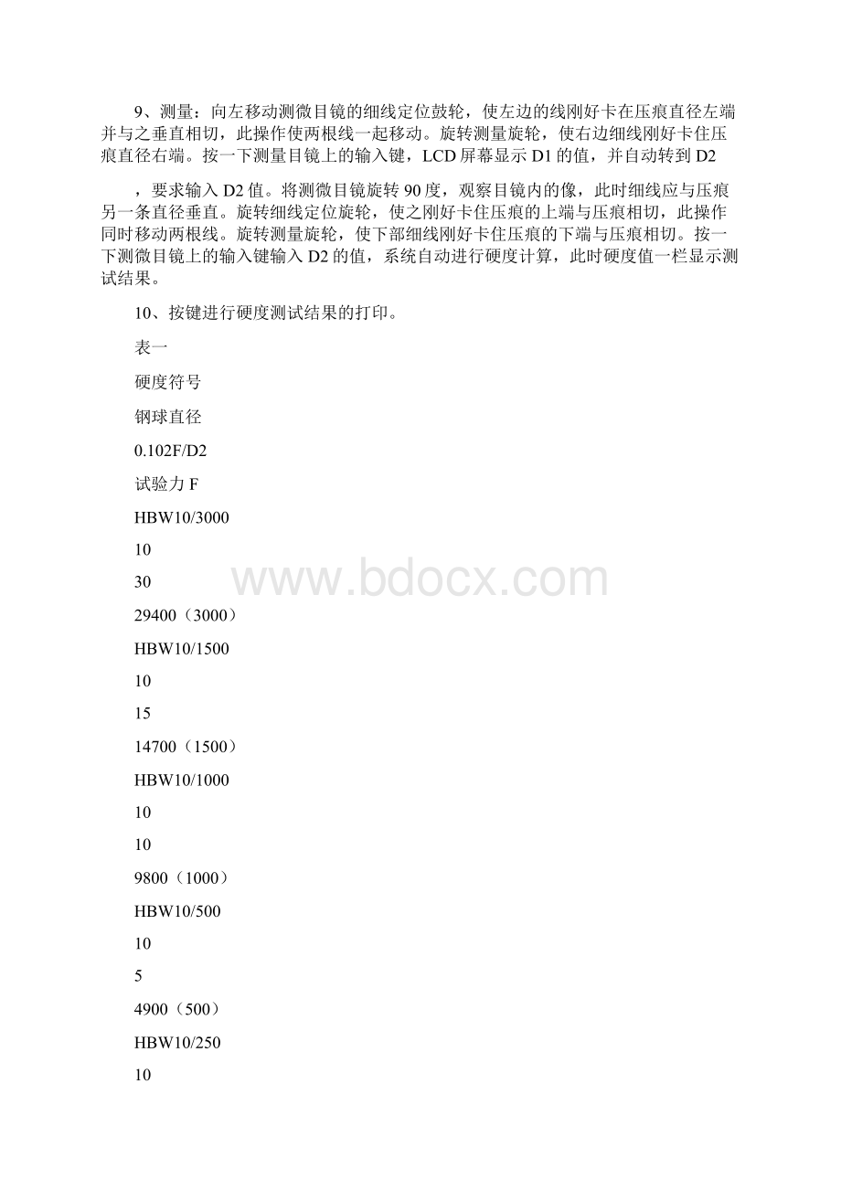 《机械工程材料》实验指导书江洁实验一硬度试验.docx_第3页