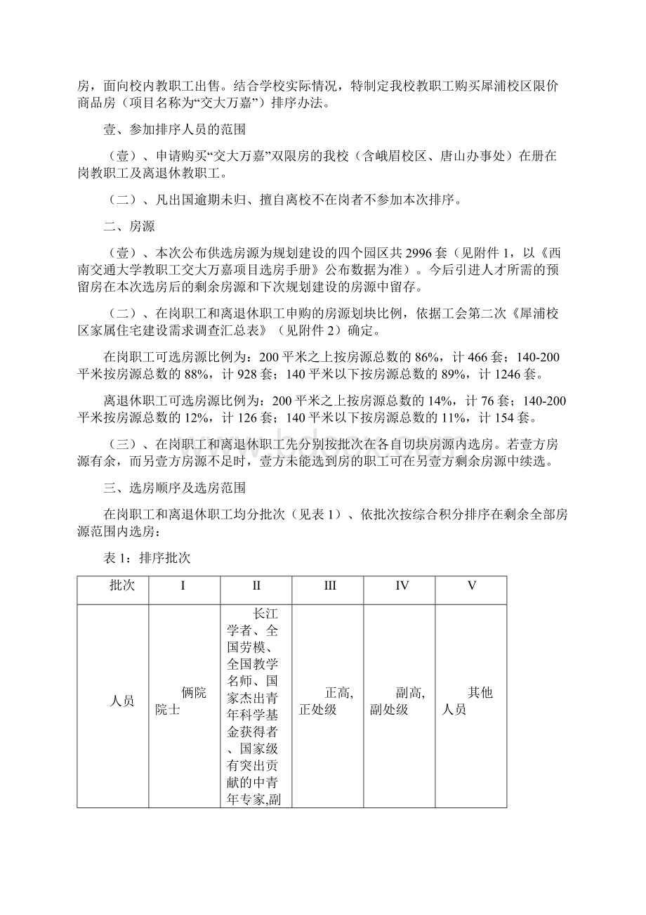 交通运输关于下发西南交通大学教职工购买犀浦校区精编.docx_第2页