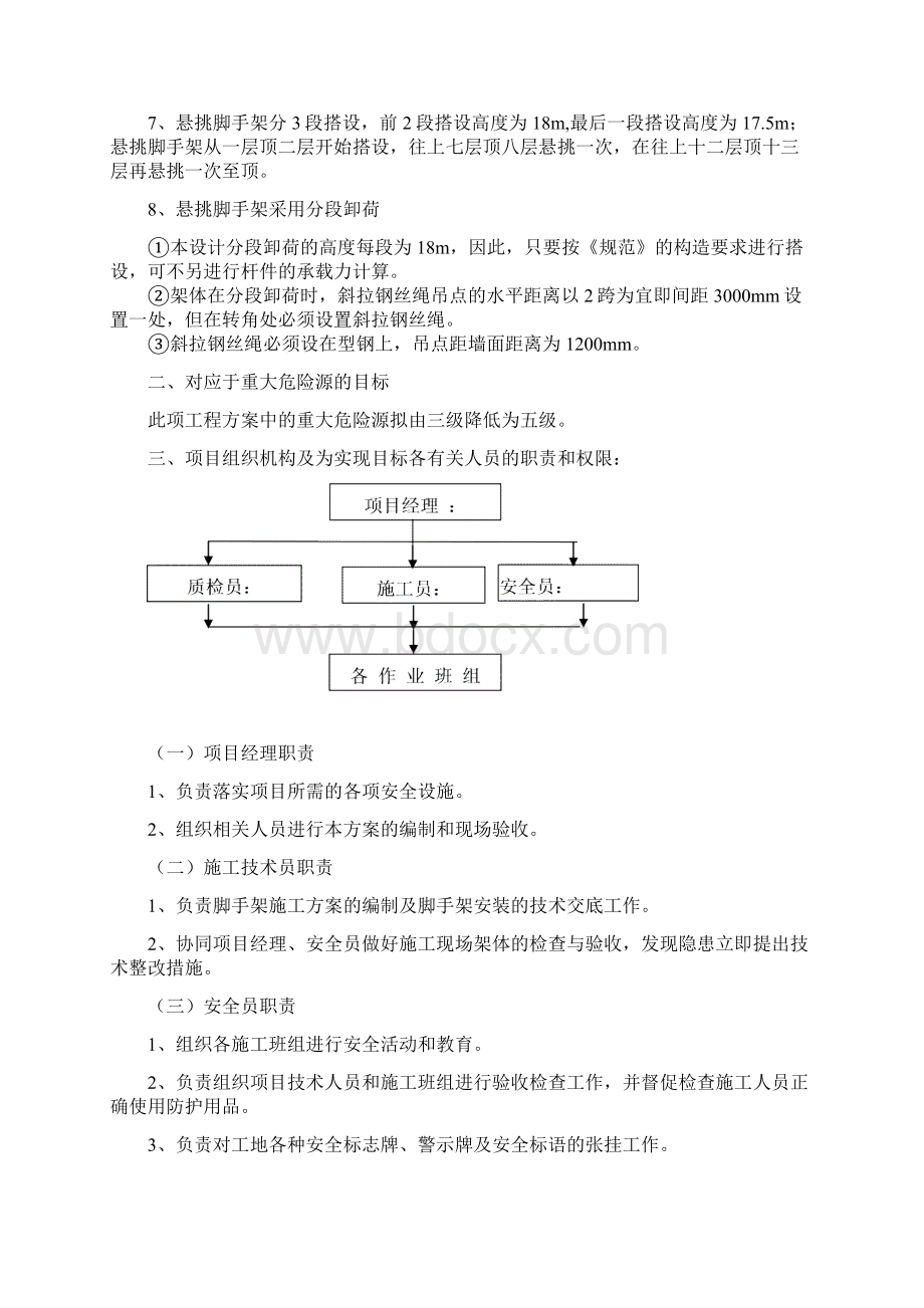 8型钢悬挑脚手架施工方案范本.docx_第2页