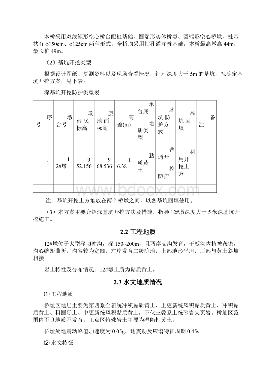 5m以上深基坑开挖施工方案.docx_第2页