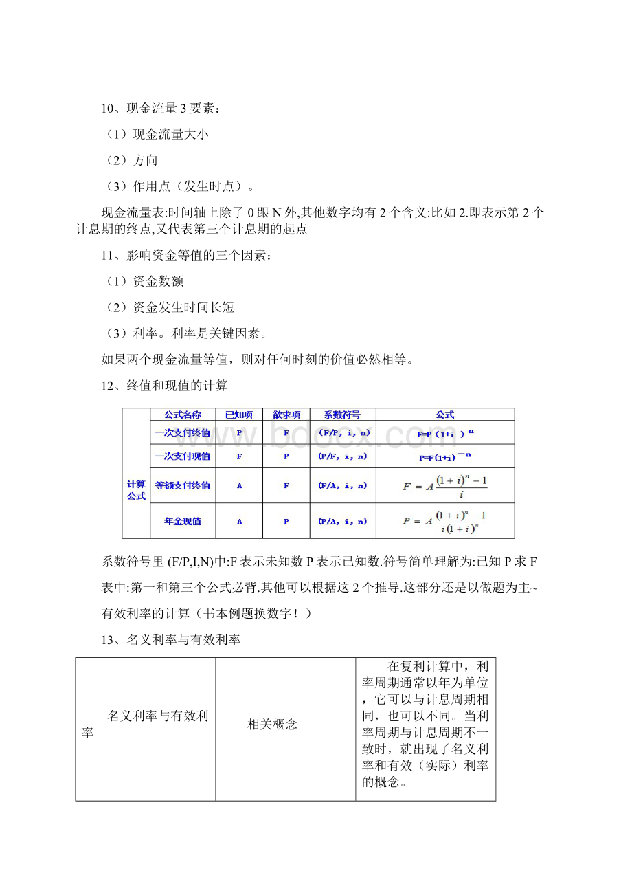 一级建造师建设工程经济梅世强总结文档格式.docx_第2页