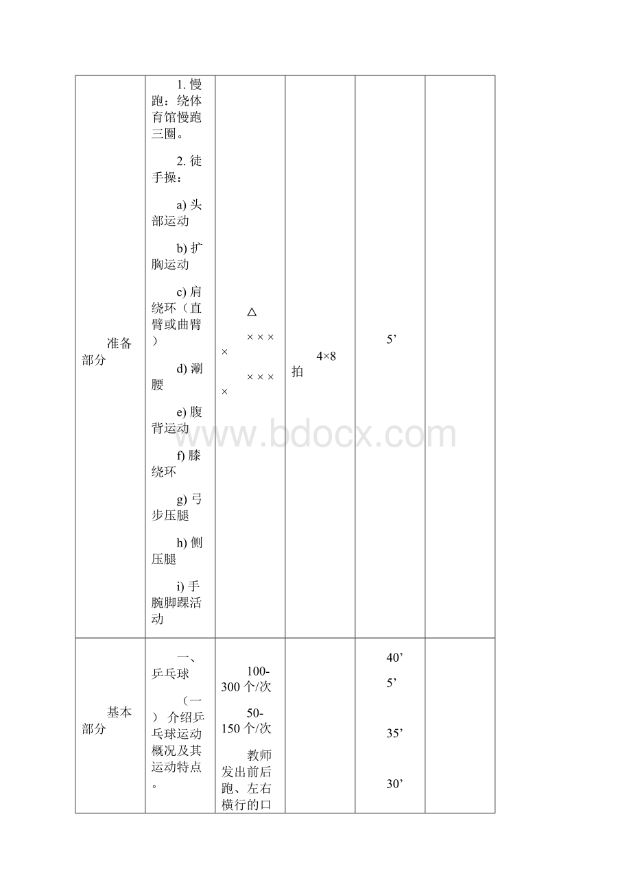 小学乒乓球拓展课教案精编版Word格式文档下载.docx_第3页