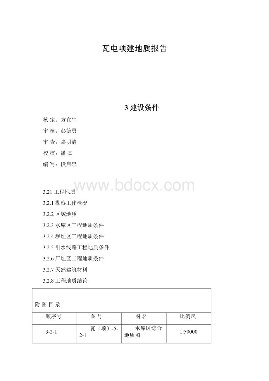 瓦电项建地质报告.docx_第1页