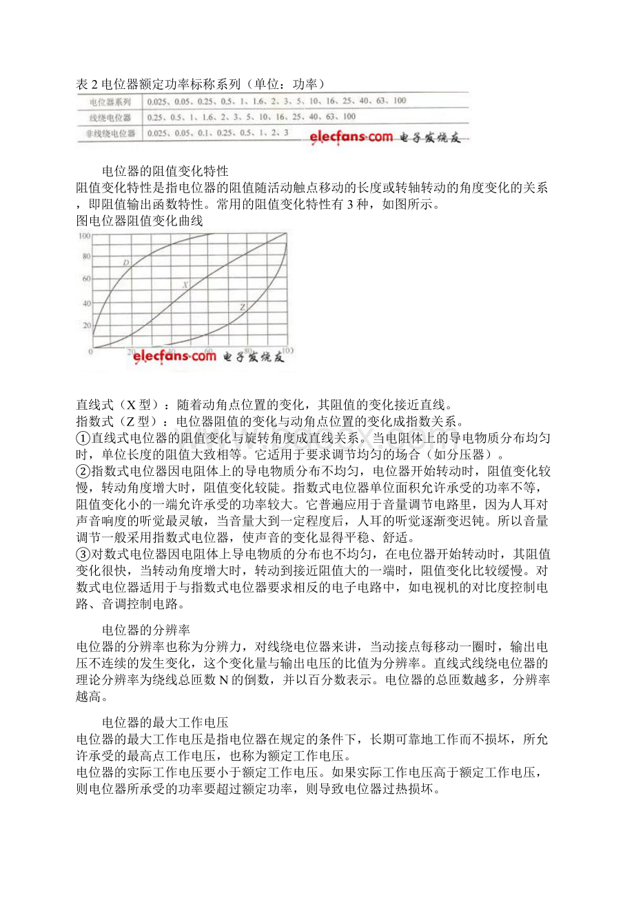 电位器的作用和电位器接法.docx_第3页