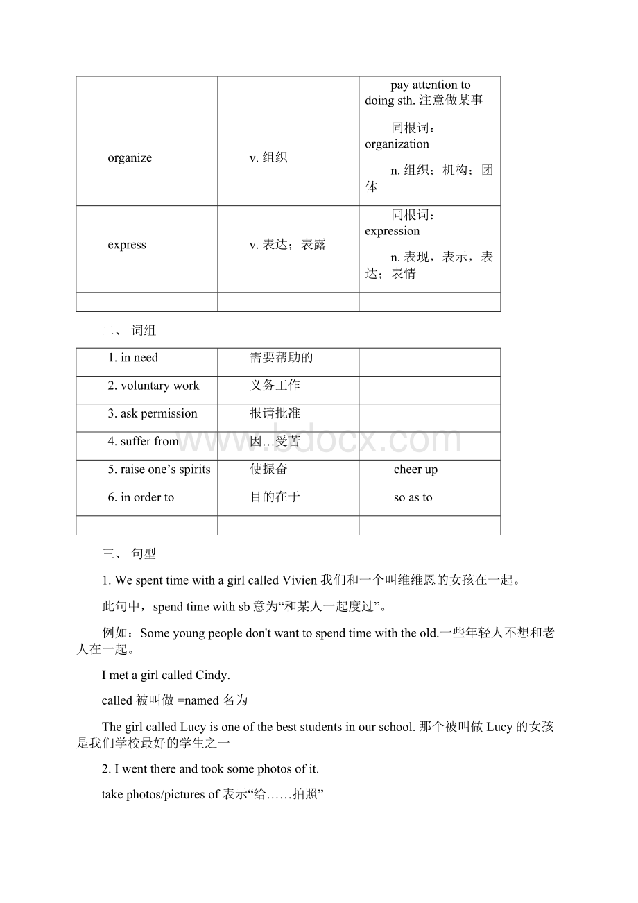 深圳牛津八年级下unit1知识点归纳和练习Word下载.docx_第3页