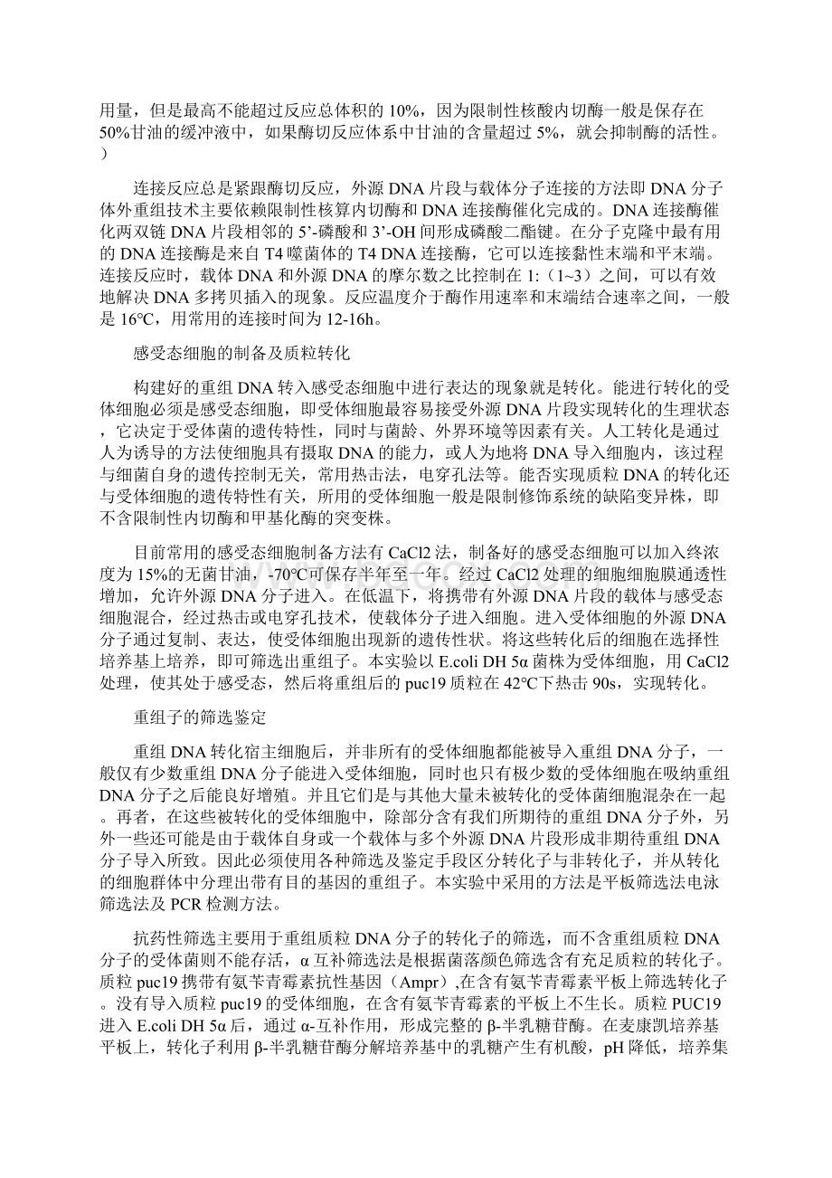 重组质粒实验报告.docx_第2页