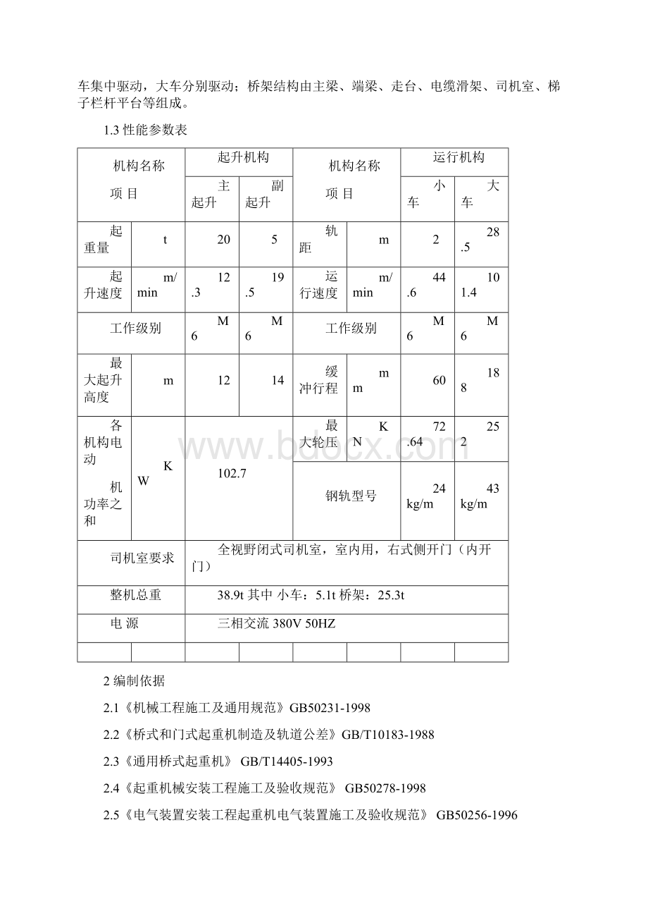 QD双梁桥式起重机安装施工方案.docx_第2页