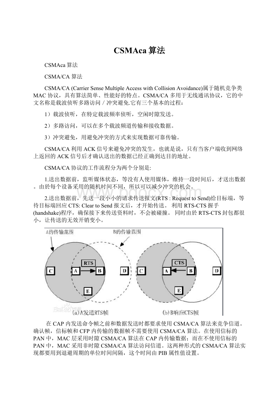 CSMAca算法.docx