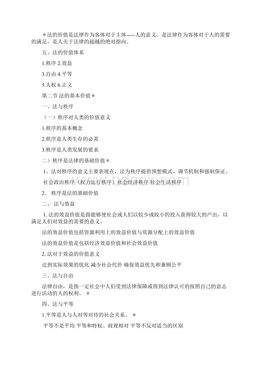 法理学知识点小结.docx_第2页