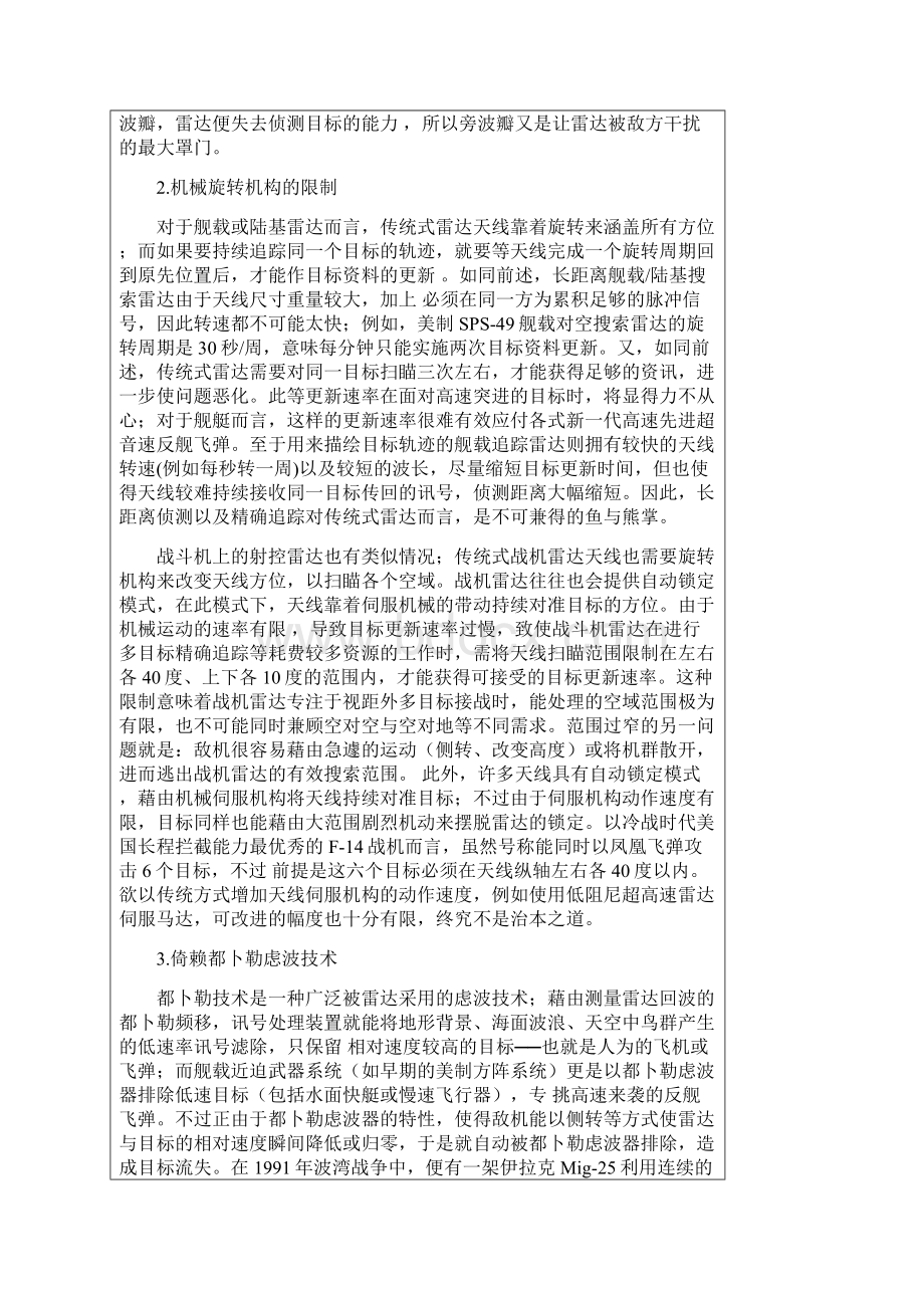 相位阵列雷达概述.docx_第2页