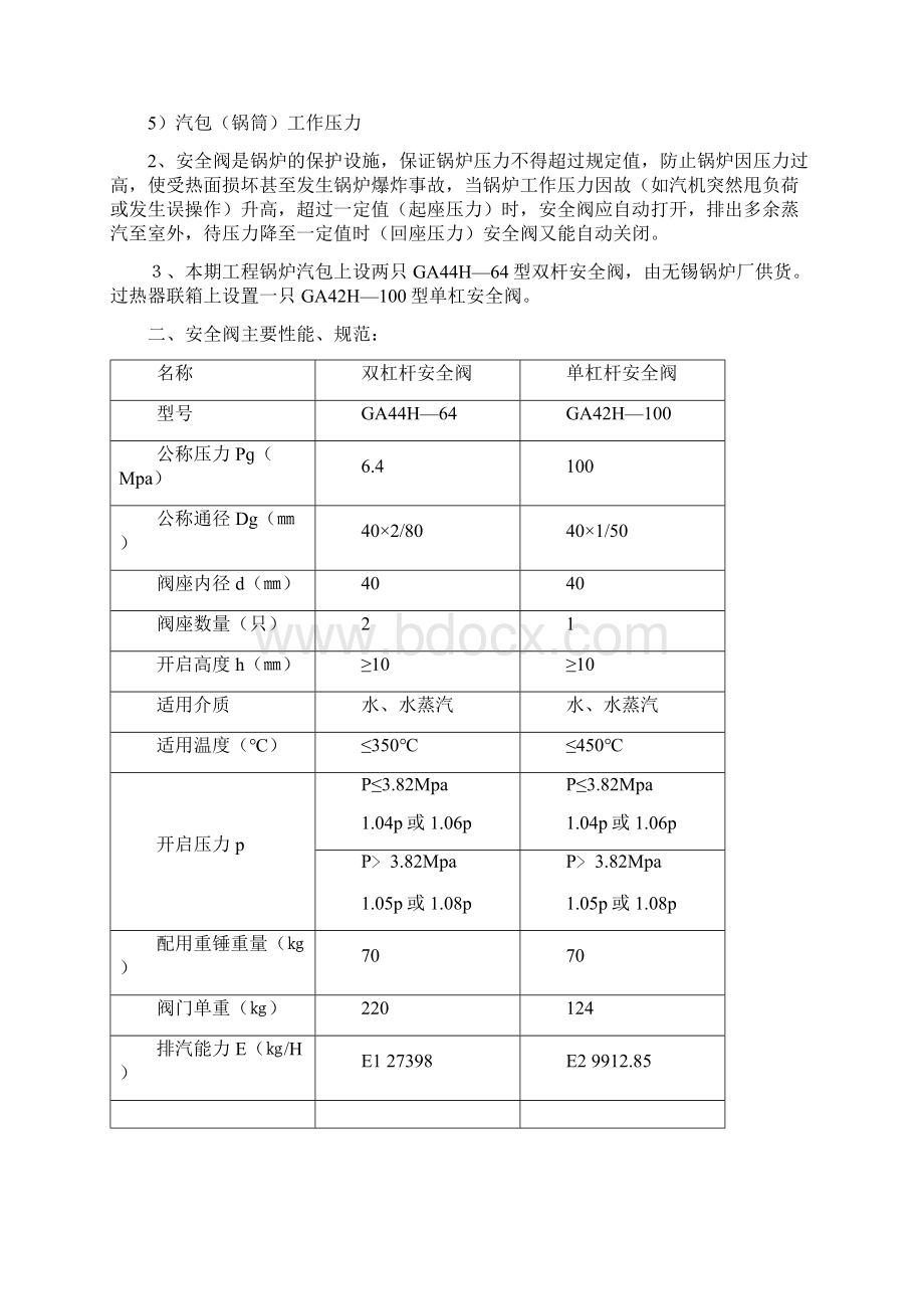 精编安全生产电站锅炉安全阀调试方案Word文档格式.docx_第2页