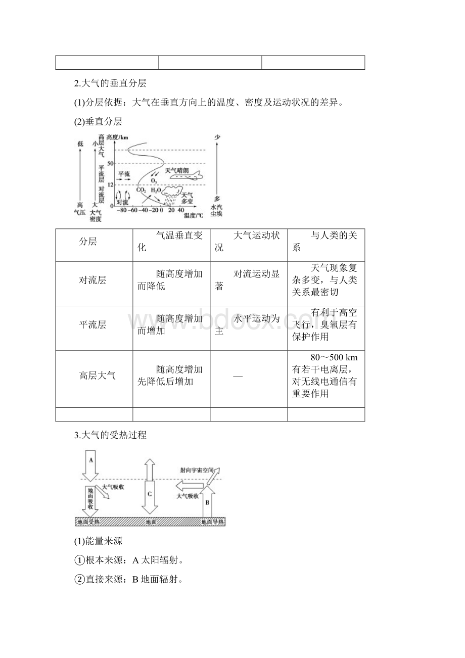 高考地理鲁教版教学指导大气的热状况与大气运动.docx_第2页