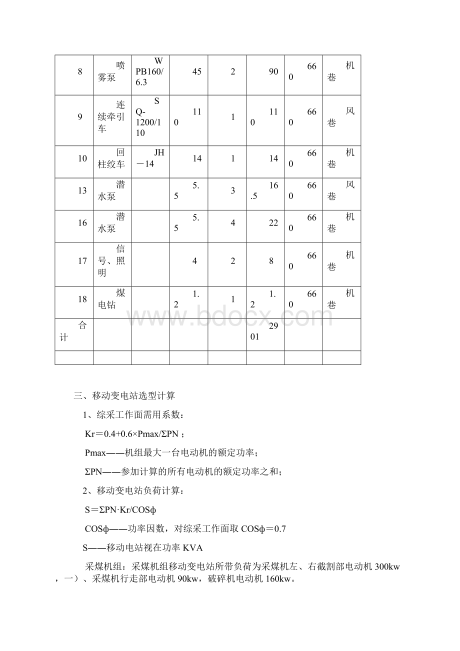 综采工作面供电系统设计.docx_第2页