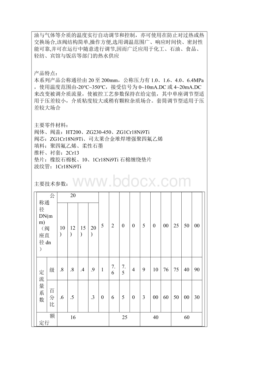 电动型温度自力式调节阀ZZWPE电动型温度自力式调节阀.docx_第3页