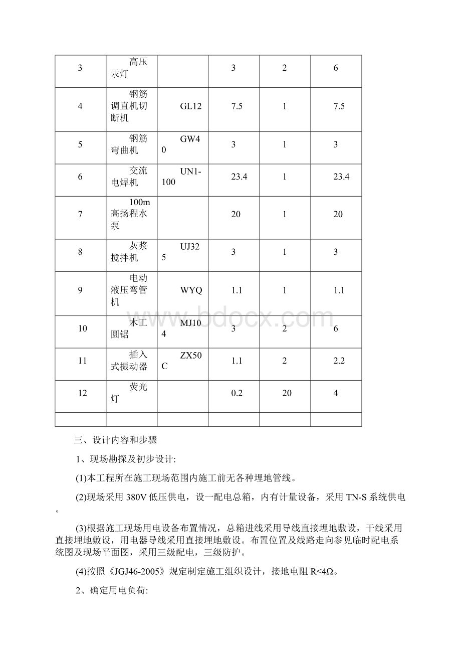 施工用电专项施工方案.docx_第2页