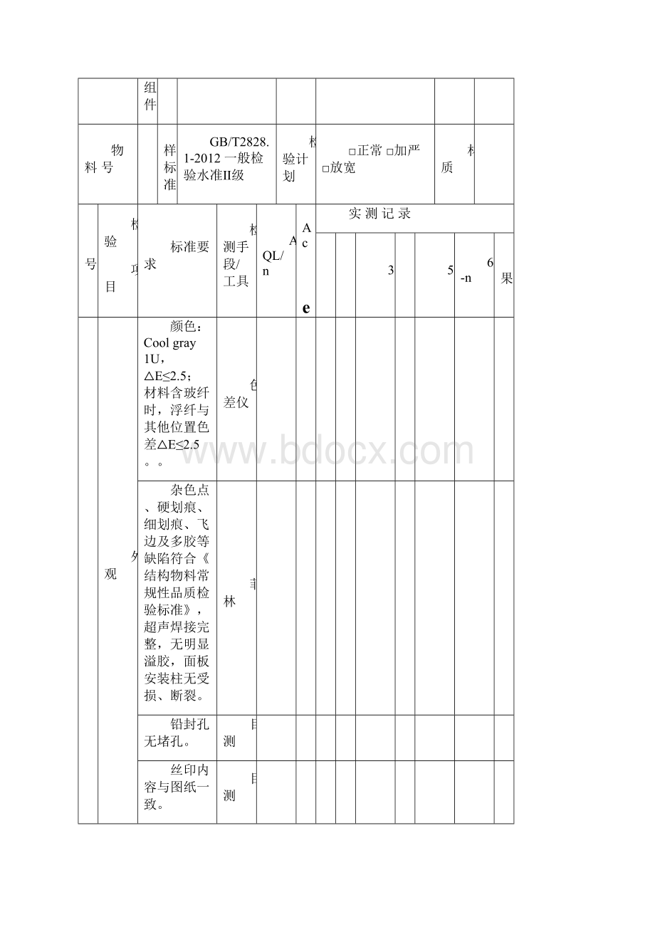 塑胶件物料质量改善承诺书Word文档下载推荐.docx_第2页