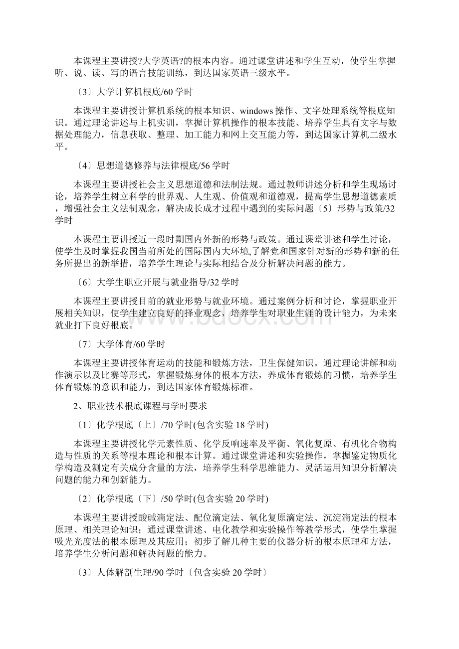 药学专业人才培养方案.docx_第3页