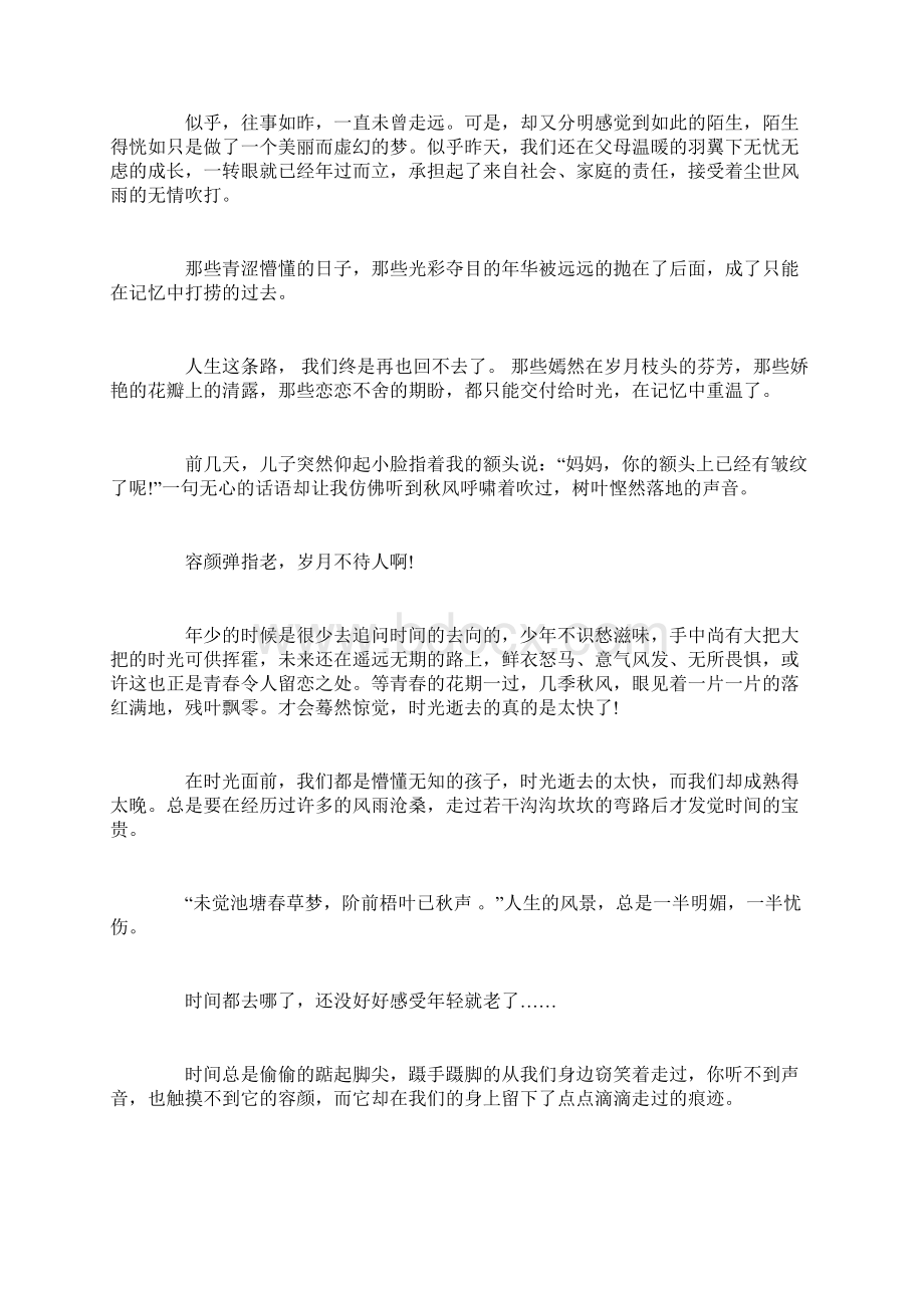 关于时间的散文三篇.docx_第2页