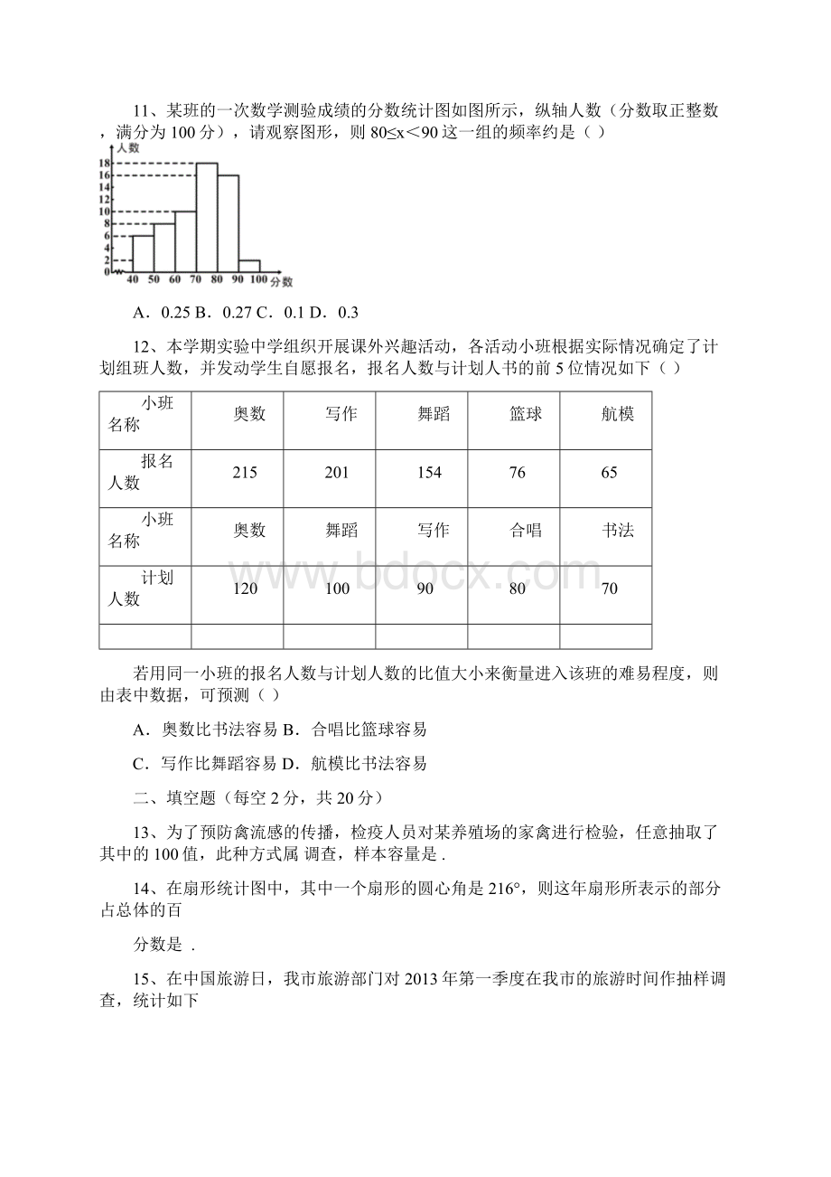 数据的收集与简单统计图Word文档格式.docx_第3页