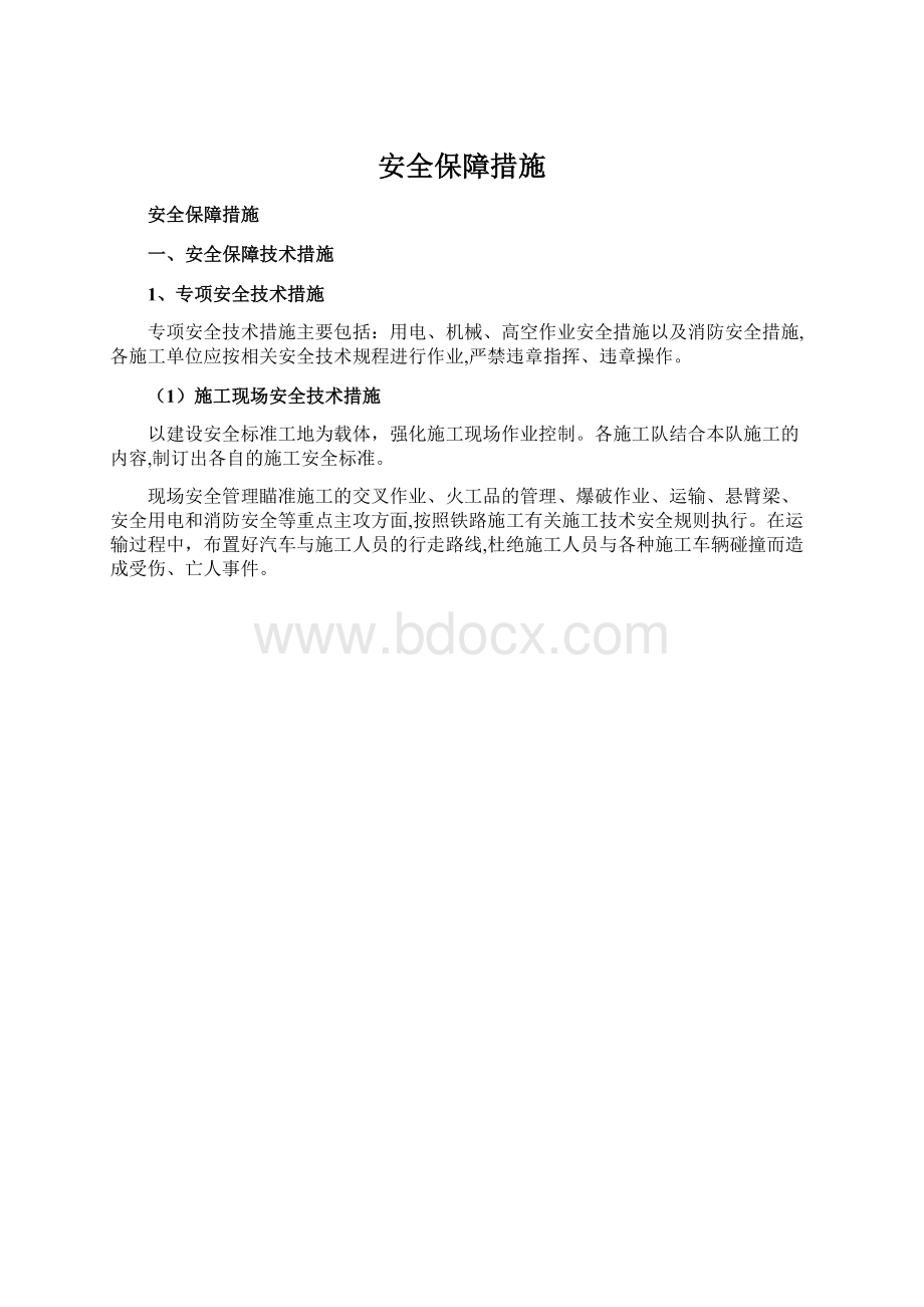 安全保障措施.docx_第1页