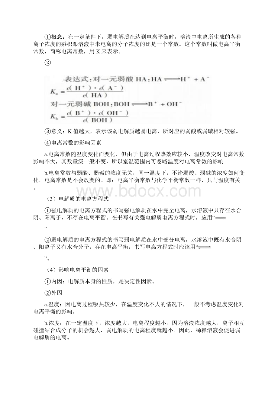 水溶液中的离子平衡知识点汇总.docx_第3页