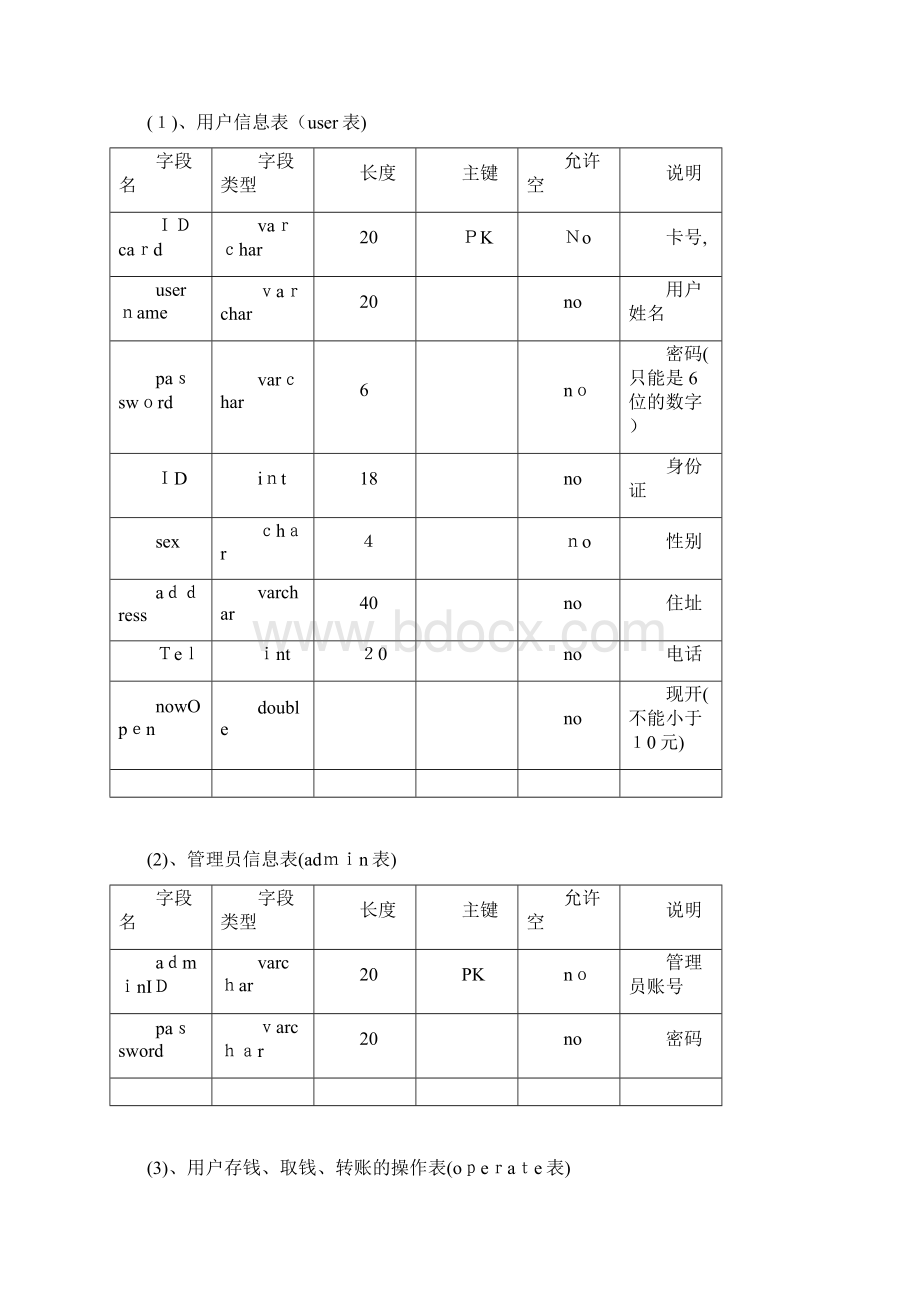 银行管理系统数据库.docx_第3页