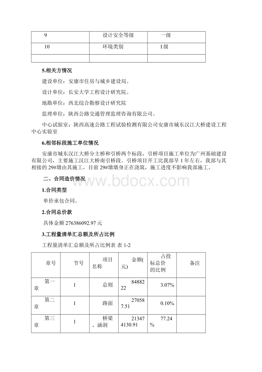 汉江大桥工程项目管理策划书.docx_第3页