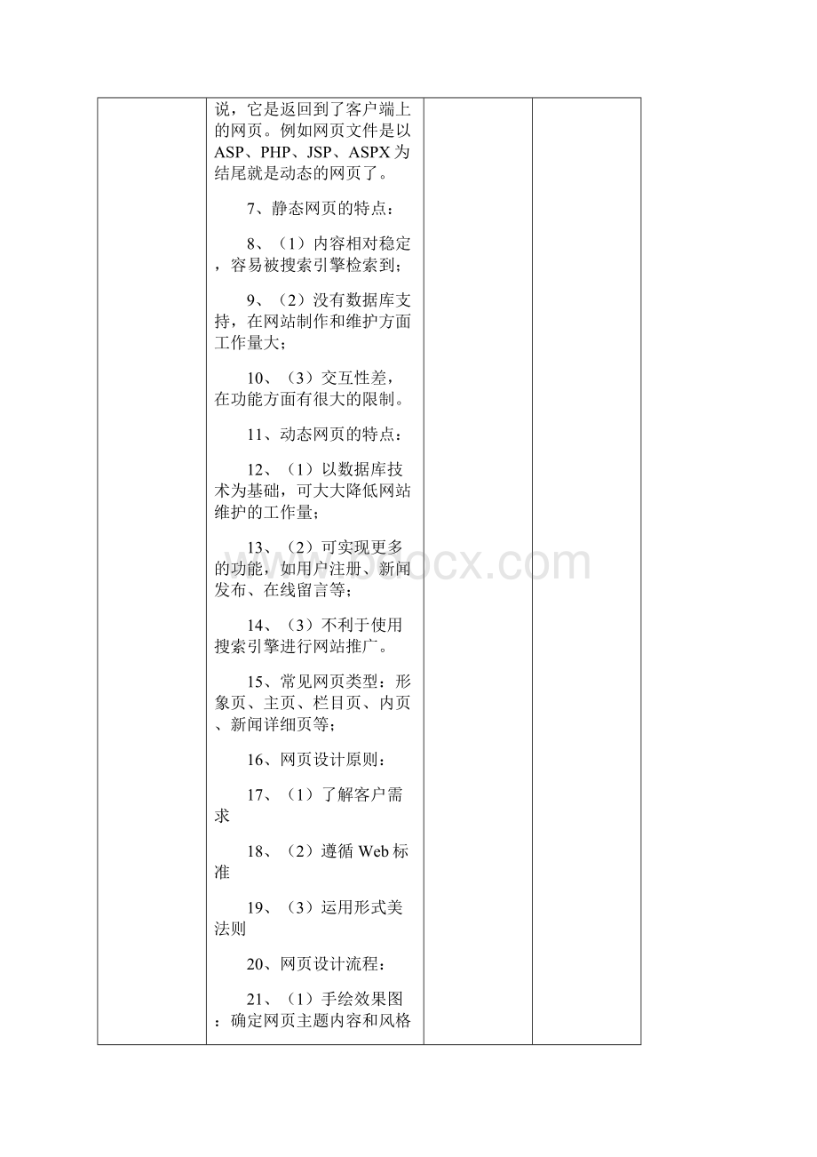 《HTMLCSS网设计与布局》教案Word文档格式.docx_第3页