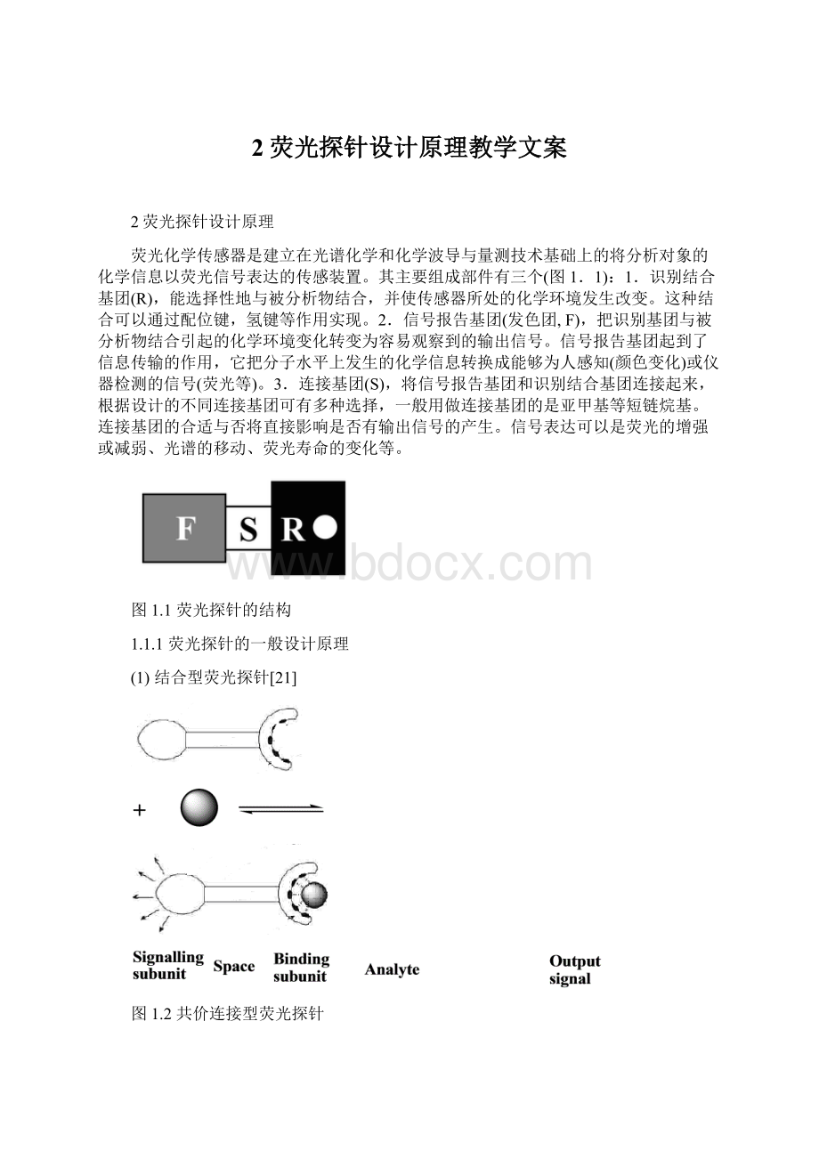 2荧光探针设计原理教学文案文档格式.docx