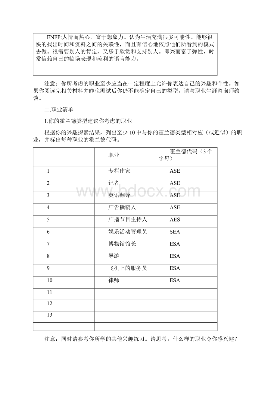 关于我的生涯规划档案范例.docx_第2页