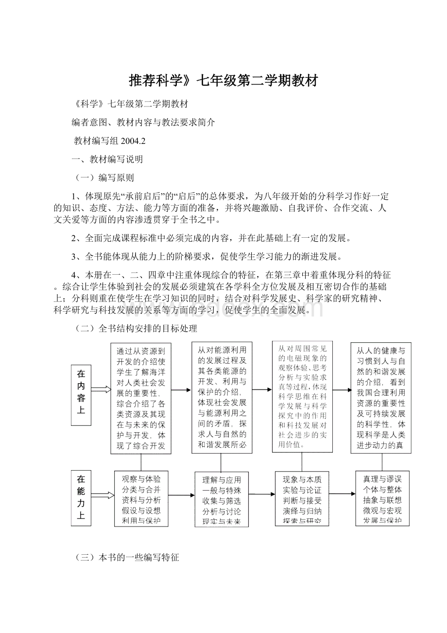 推荐科学》七年级第二学期教材.docx_第1页