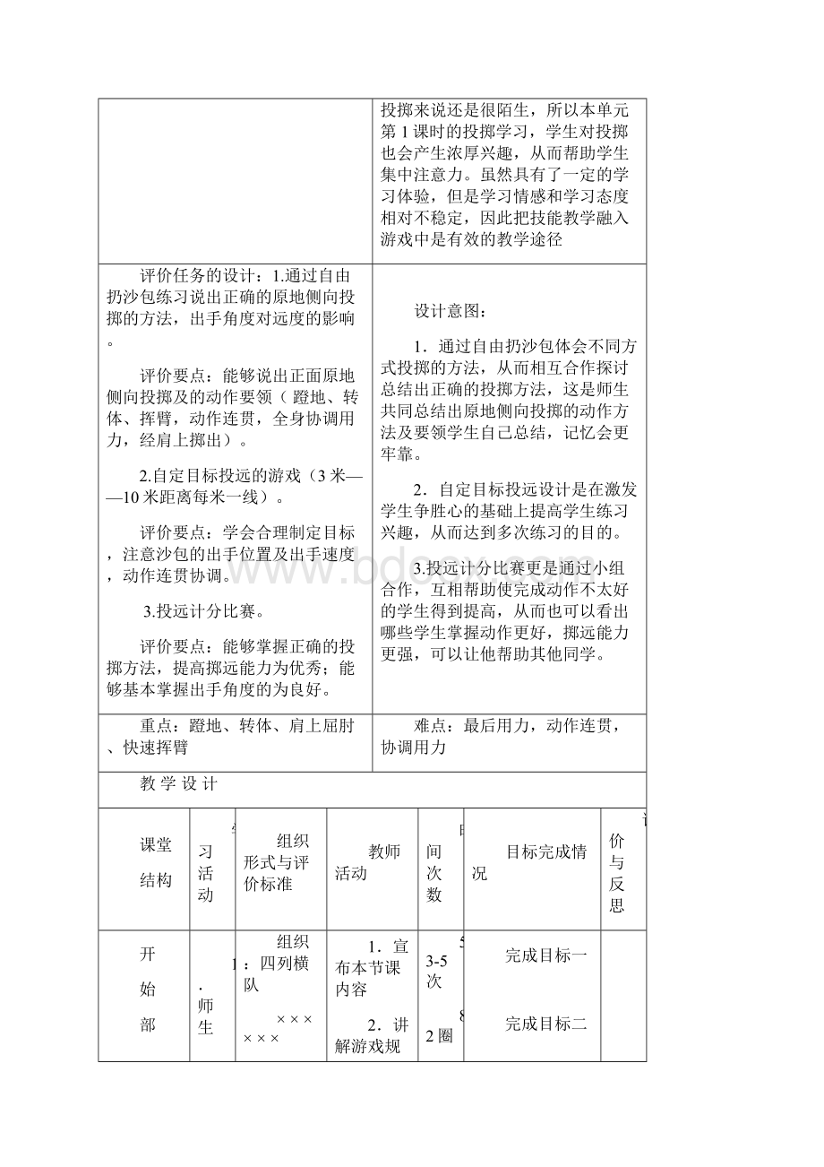 田径 原地投掷2课时靳旭芳.docx_第2页