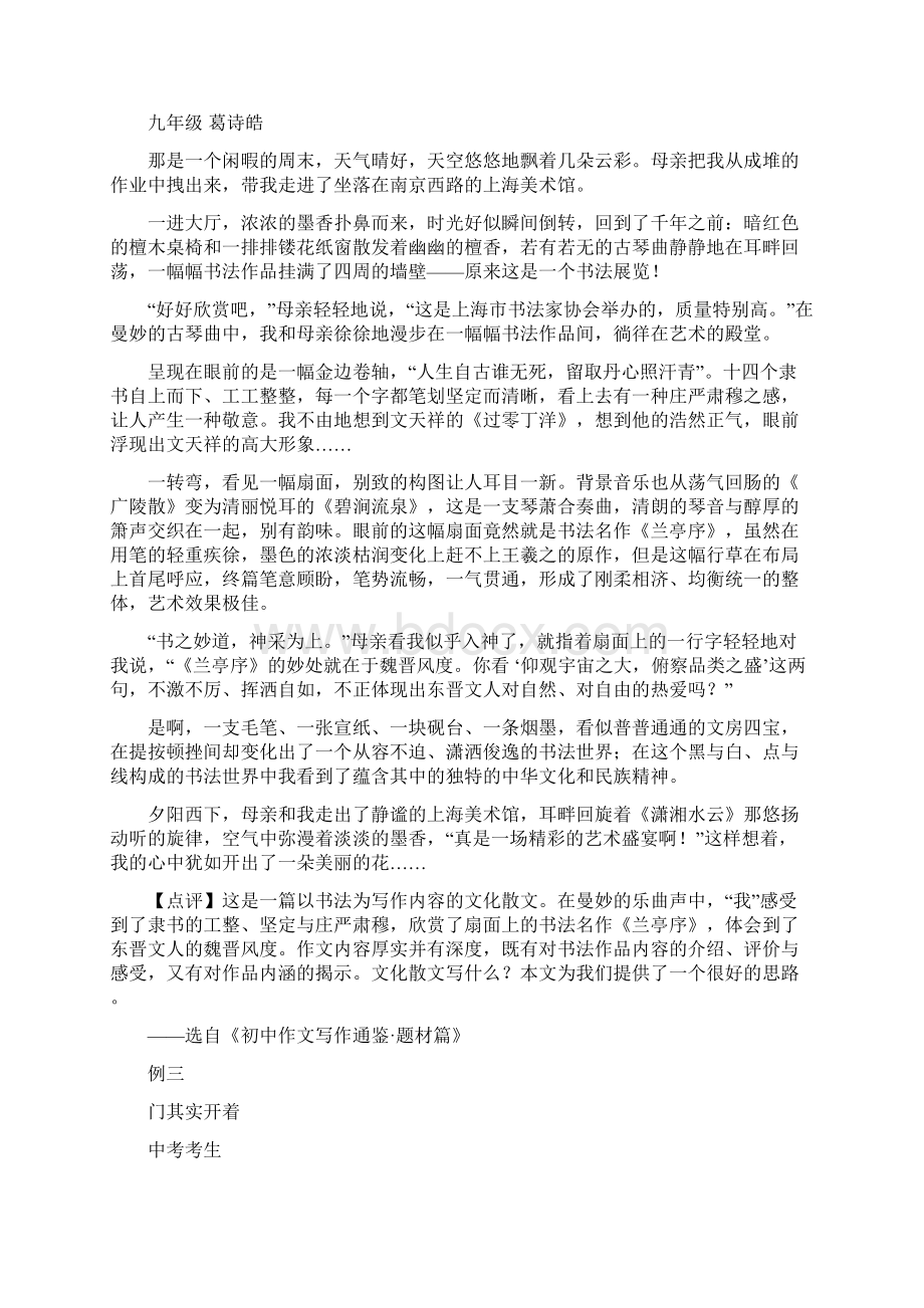 关于初三作文训练的几点建议Word格式文档下载.docx_第3页