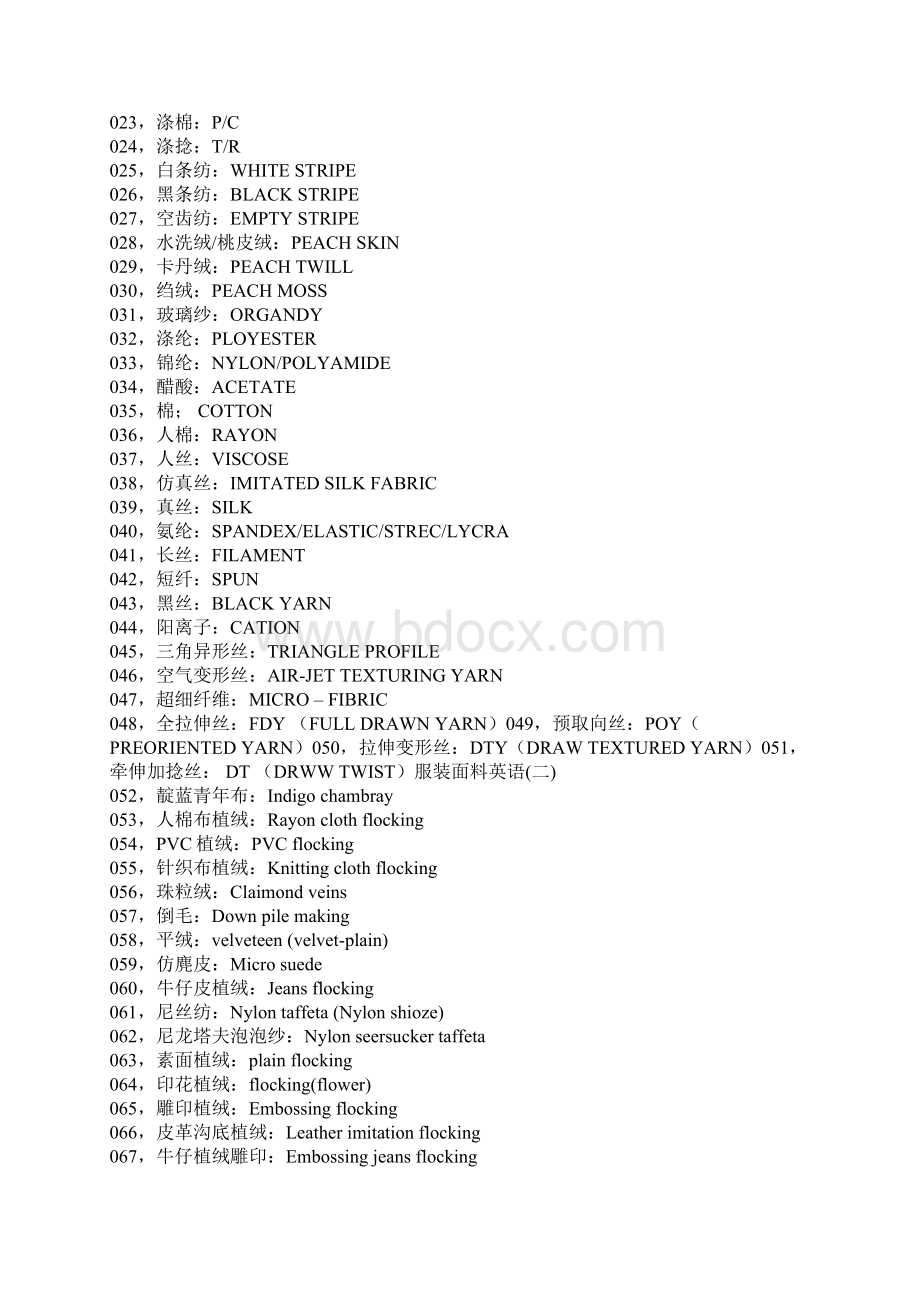 常见服装面料的英文名称.docx_第3页