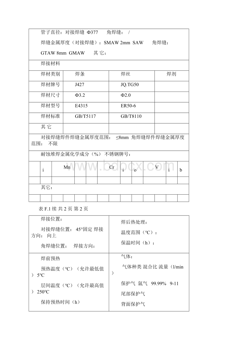 QB管道焊接工艺评定Word文件下载.docx_第2页