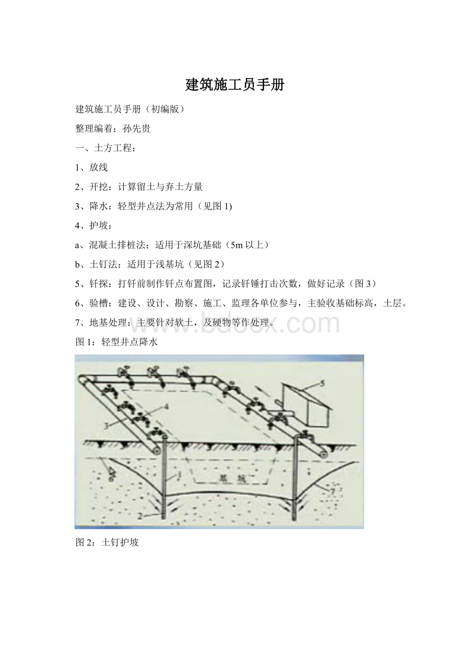 建筑施工员手册.docx