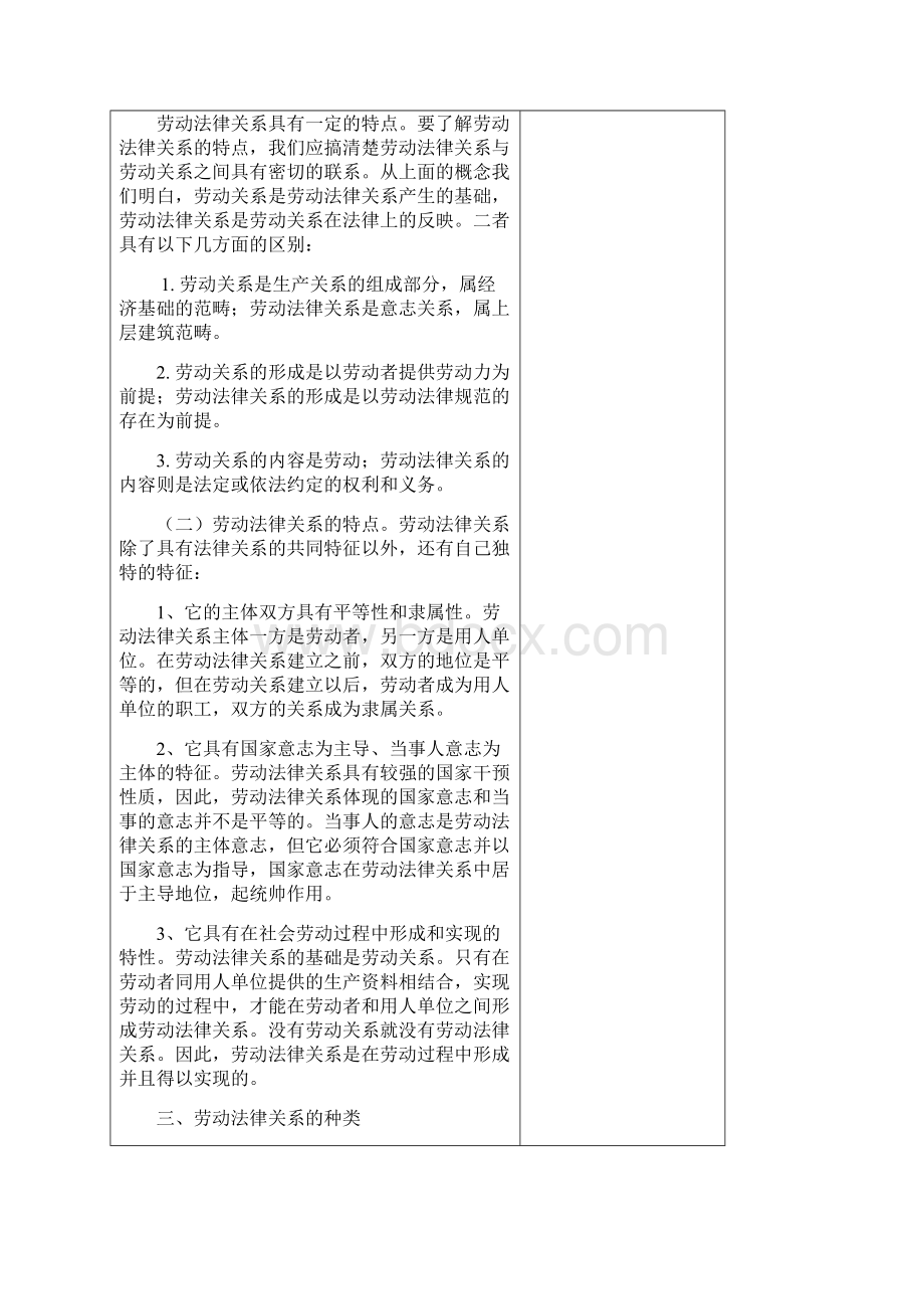 第四讲 劳动法律关系Word文档下载推荐.docx_第3页