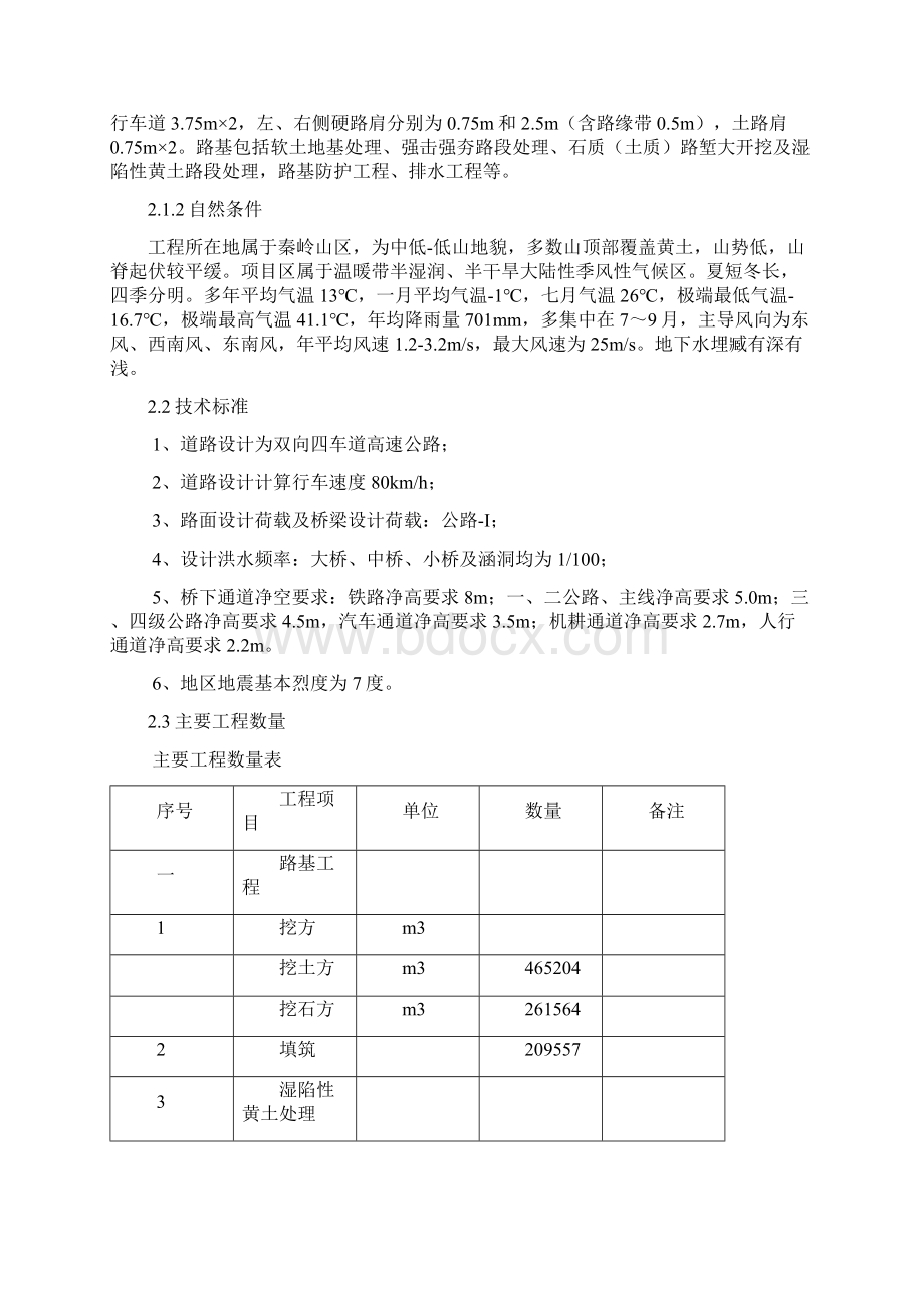 宝鸡至牛背高速公路施工组织设计文档格式.docx_第2页