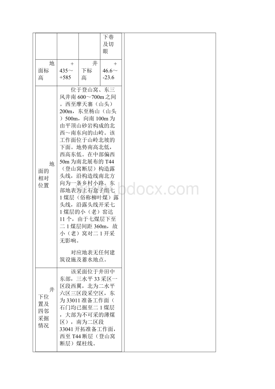 33021掘进规程Word文档下载推荐.docx_第2页