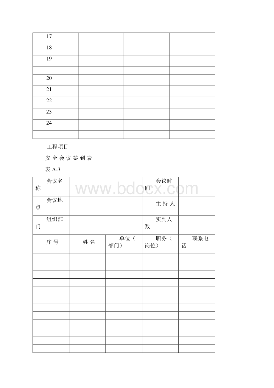 最全的安全管理用表docWord格式.docx_第3页