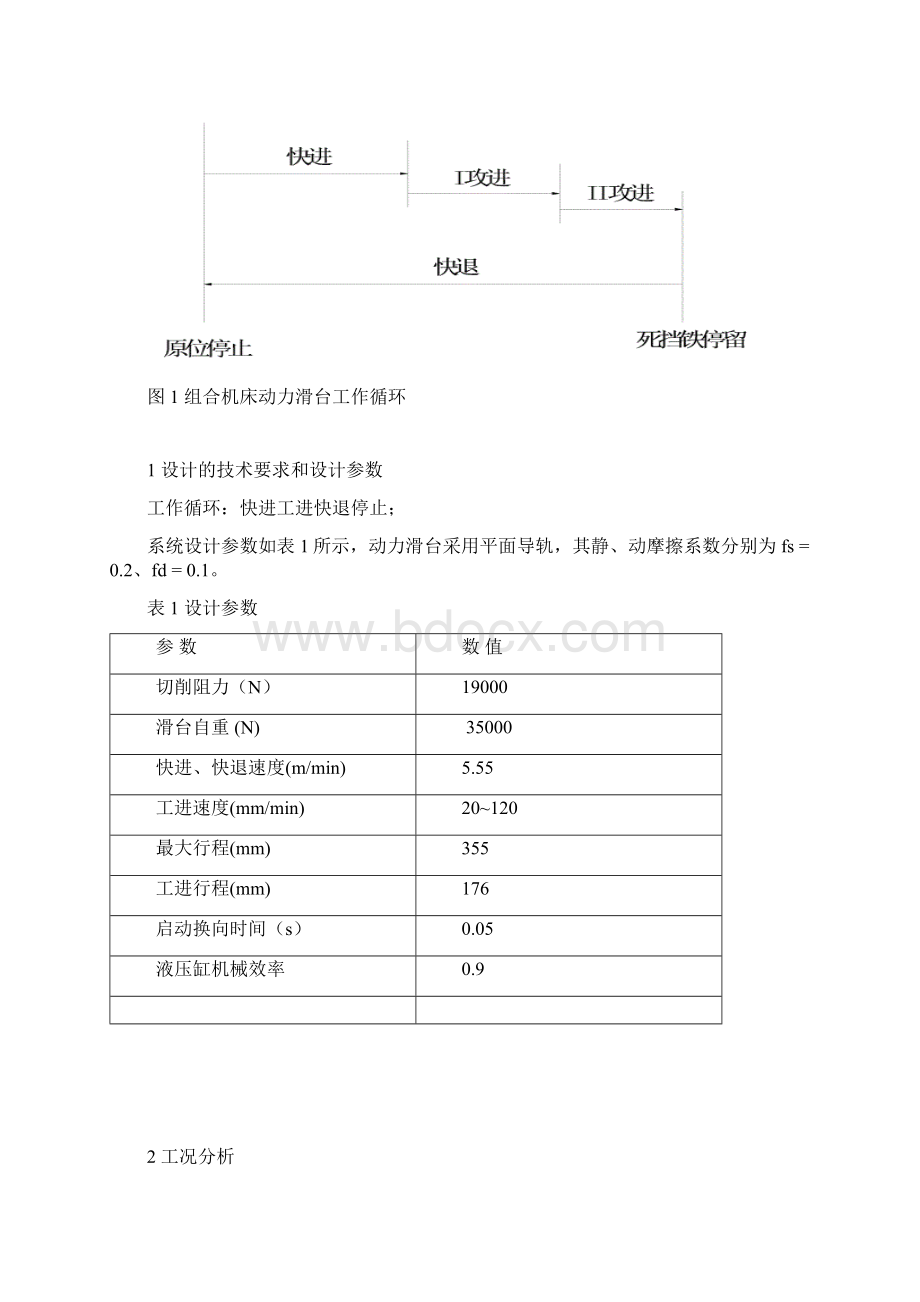 组合机床动力滑台液压系统液压课程设计.docx_第3页