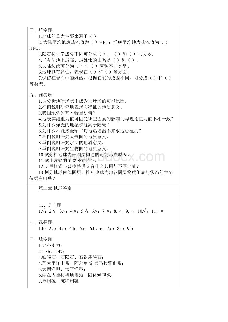 中国地质大学武汉地质学基础试题库精选Word文档下载推荐.docx_第3页