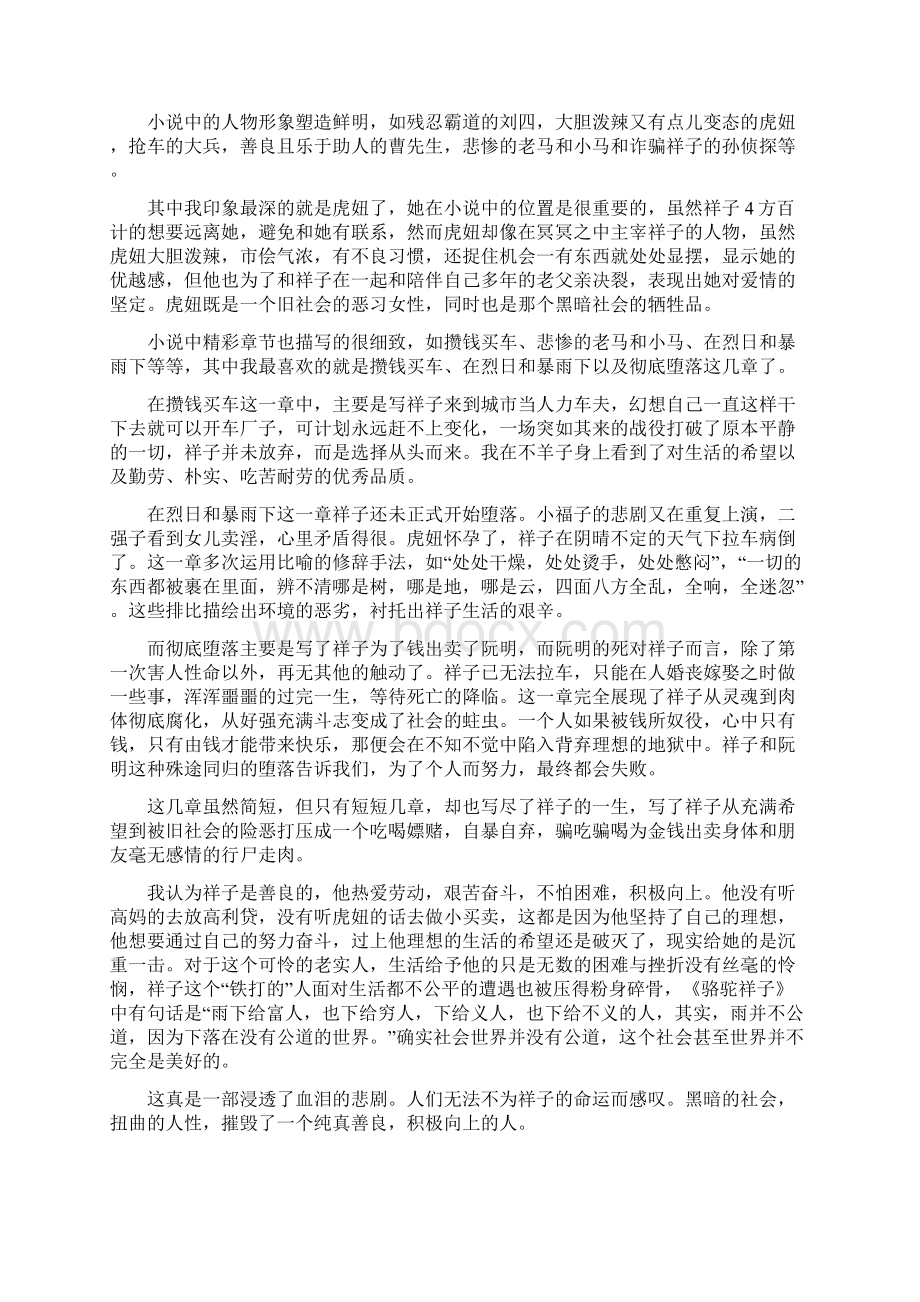 骆驼祥子读后感字三篇.docx_第3页