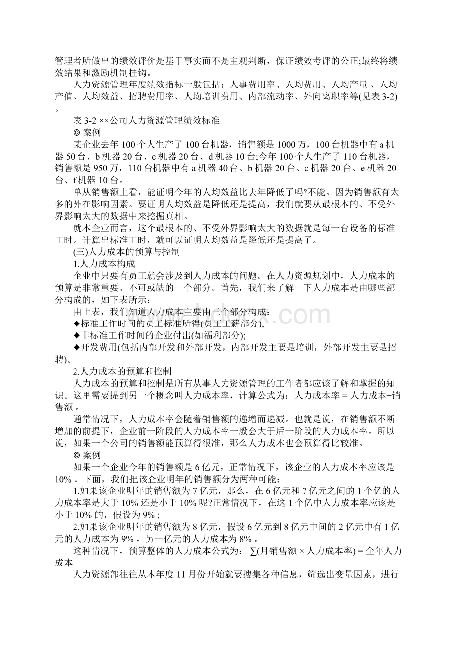 人力资源工作计划范文整理版文档格式.docx_第3页