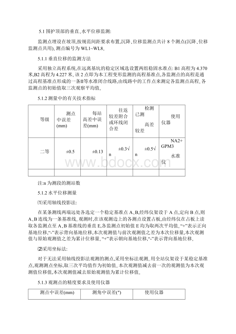 基坑变形监测方案Word文档格式.docx_第3页