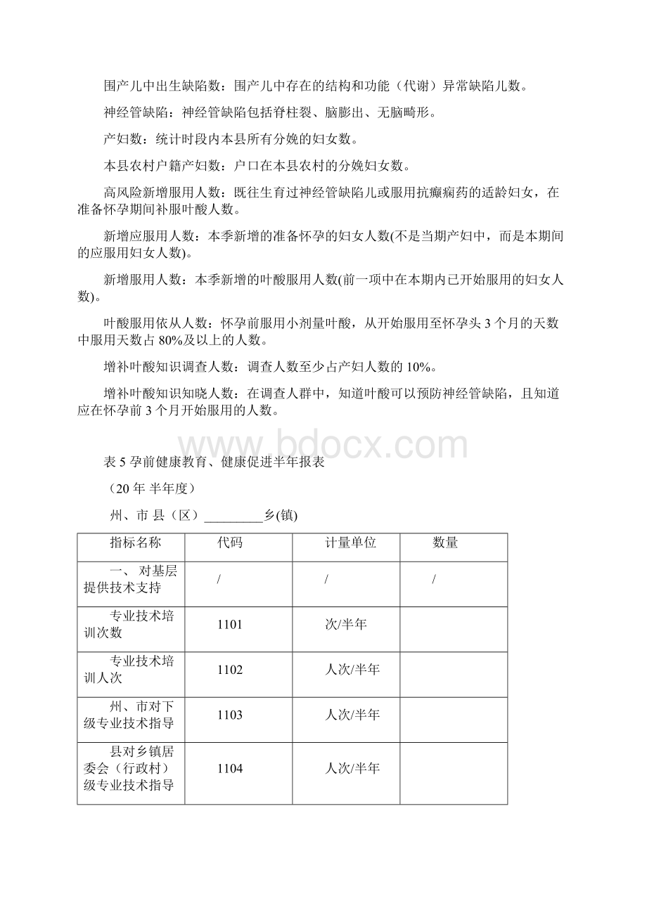 增补叶酸预防神经管缺陷项目统计表1.docx_第3页