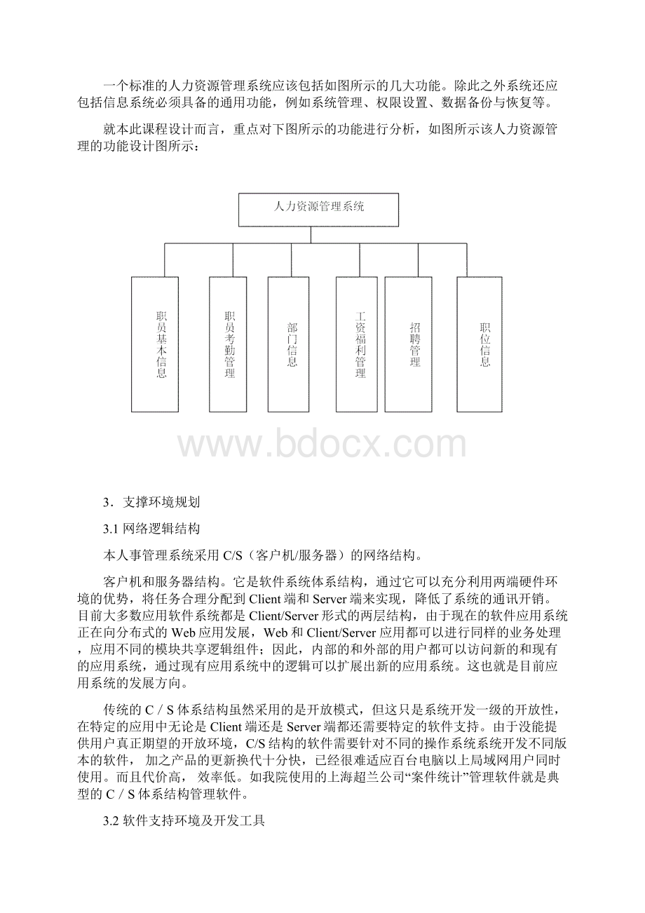 人力资源管理系统数据库设计.docx_第2页