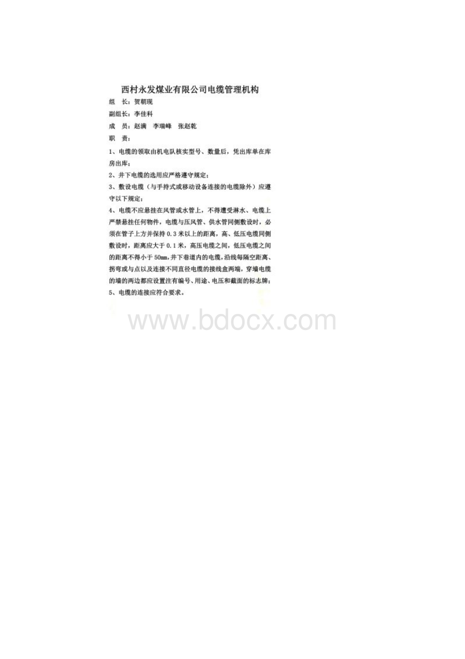 煤矿机电管理机构Word文档格式.docx_第2页