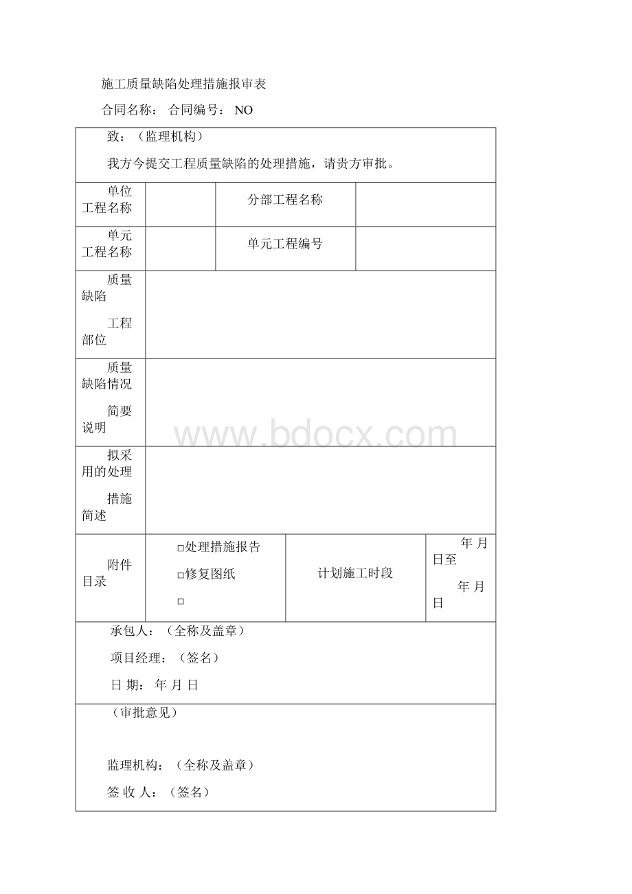 混凝土质量缺陷处理表格.docx_第3页